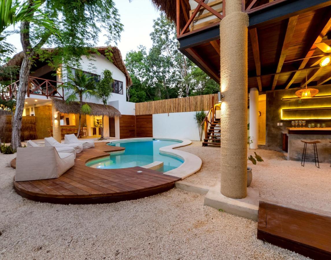A Pousada Mimosa Tulum Exterior foto